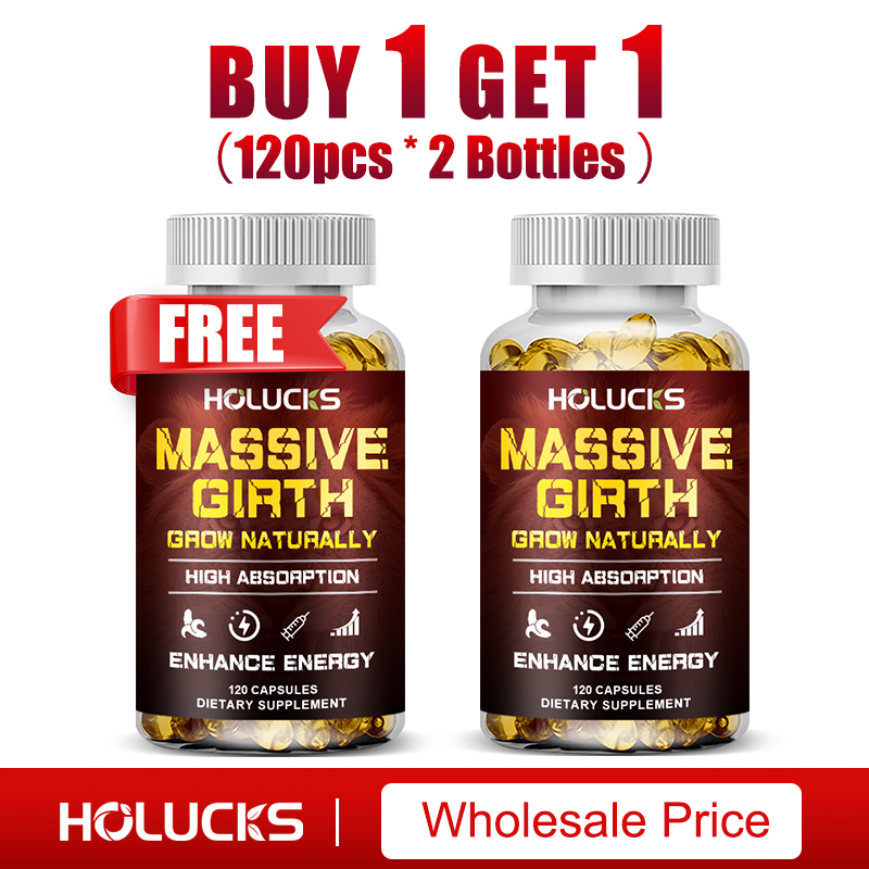 Ginger Tea - Capsules Massive Girth pour hommes, booster