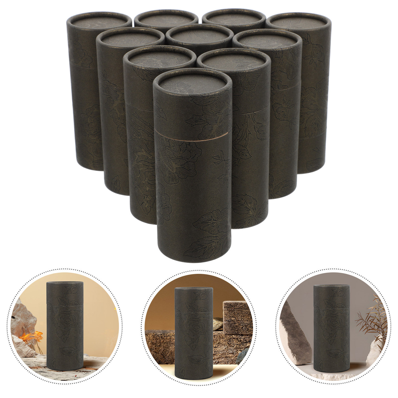 Essential Oils - Lot de 10 tubes en carton