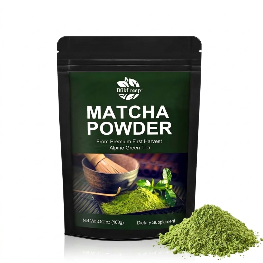 Herbal Tincture - Poudre de matcha, stimulant énergétique naturel
