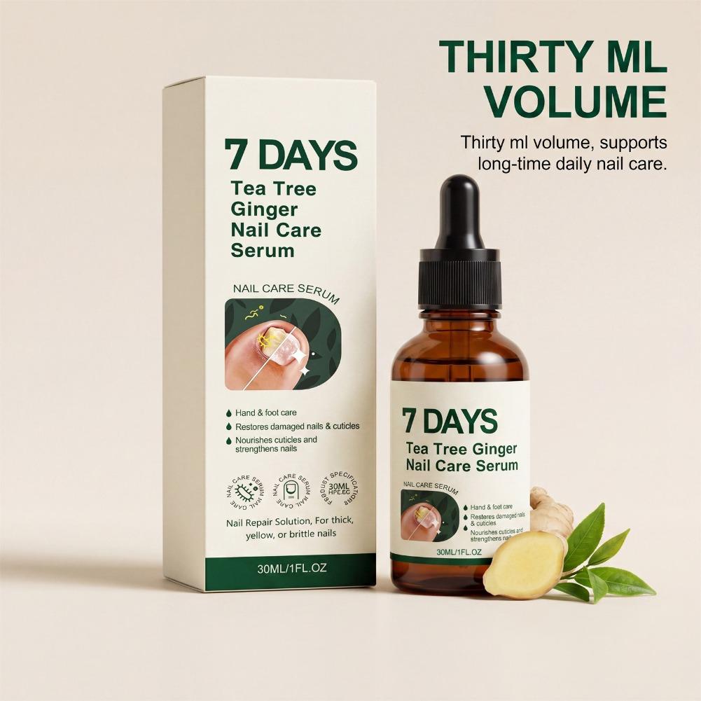 Ginger Tea - Sérum fortifiant pour ongles, huile nutritive