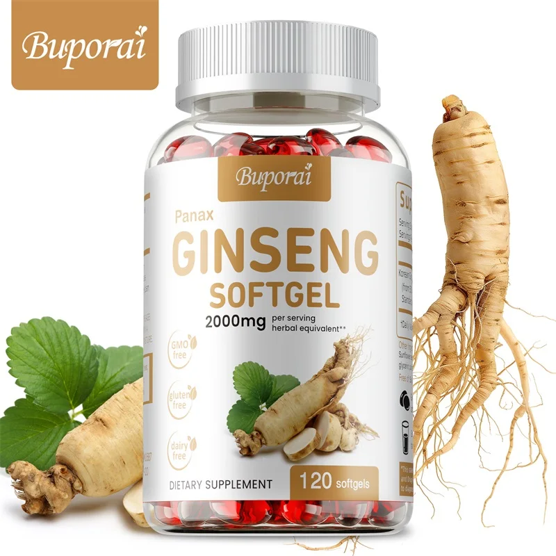 Ginger Tea - Capsules de ginseng Panax rouge –