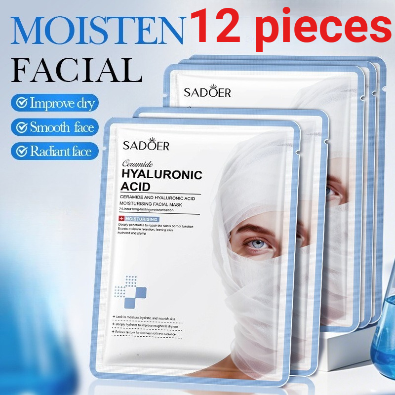 Lot de 12 masques faciaux hydr - Echinacea avis et prix