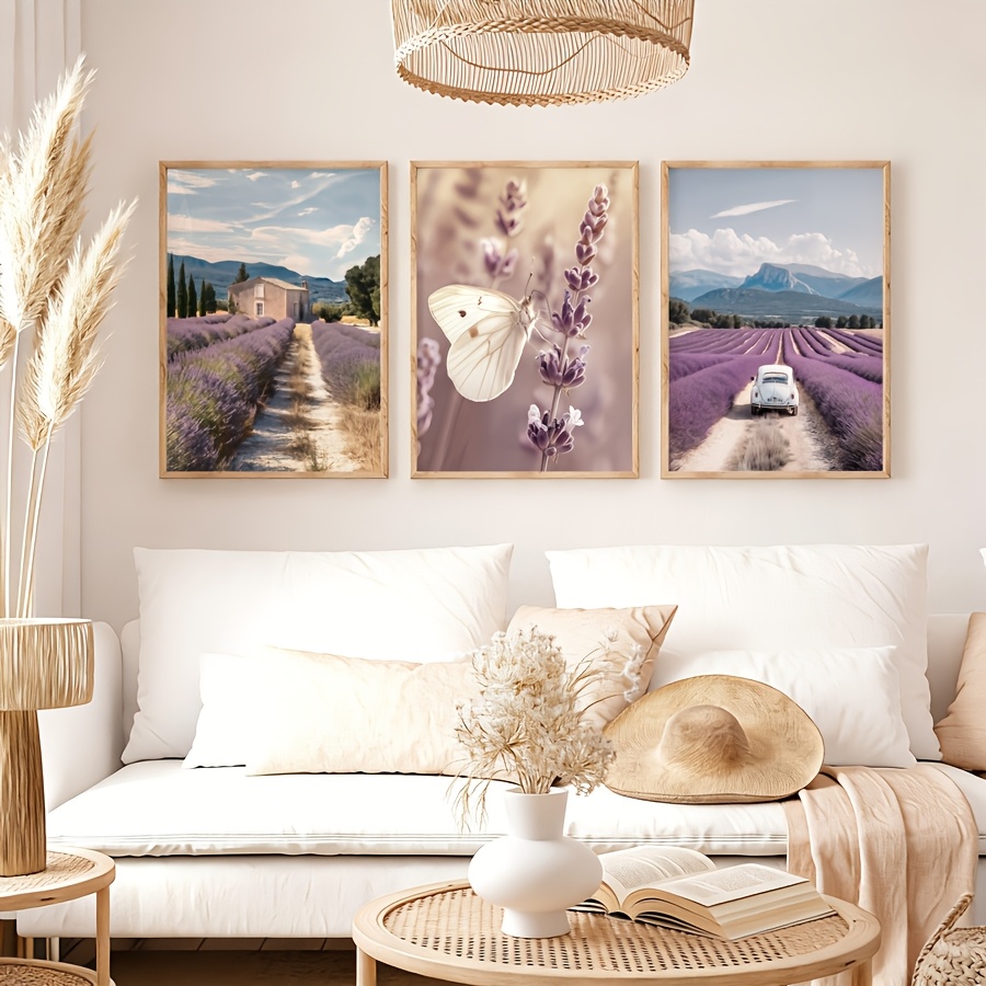 Peinture murale sur toile 3 pi - Lavender Oil avis et prix
