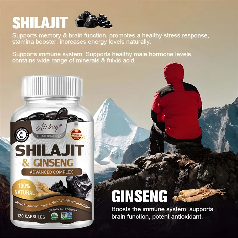 Shilajit - Énergiseur naturel  - Herbal Supplement avis et prix