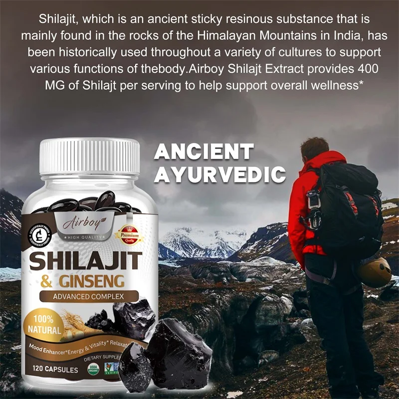 Shilajit - Énergiseur naturel  - Herbal Supplement avis et prix