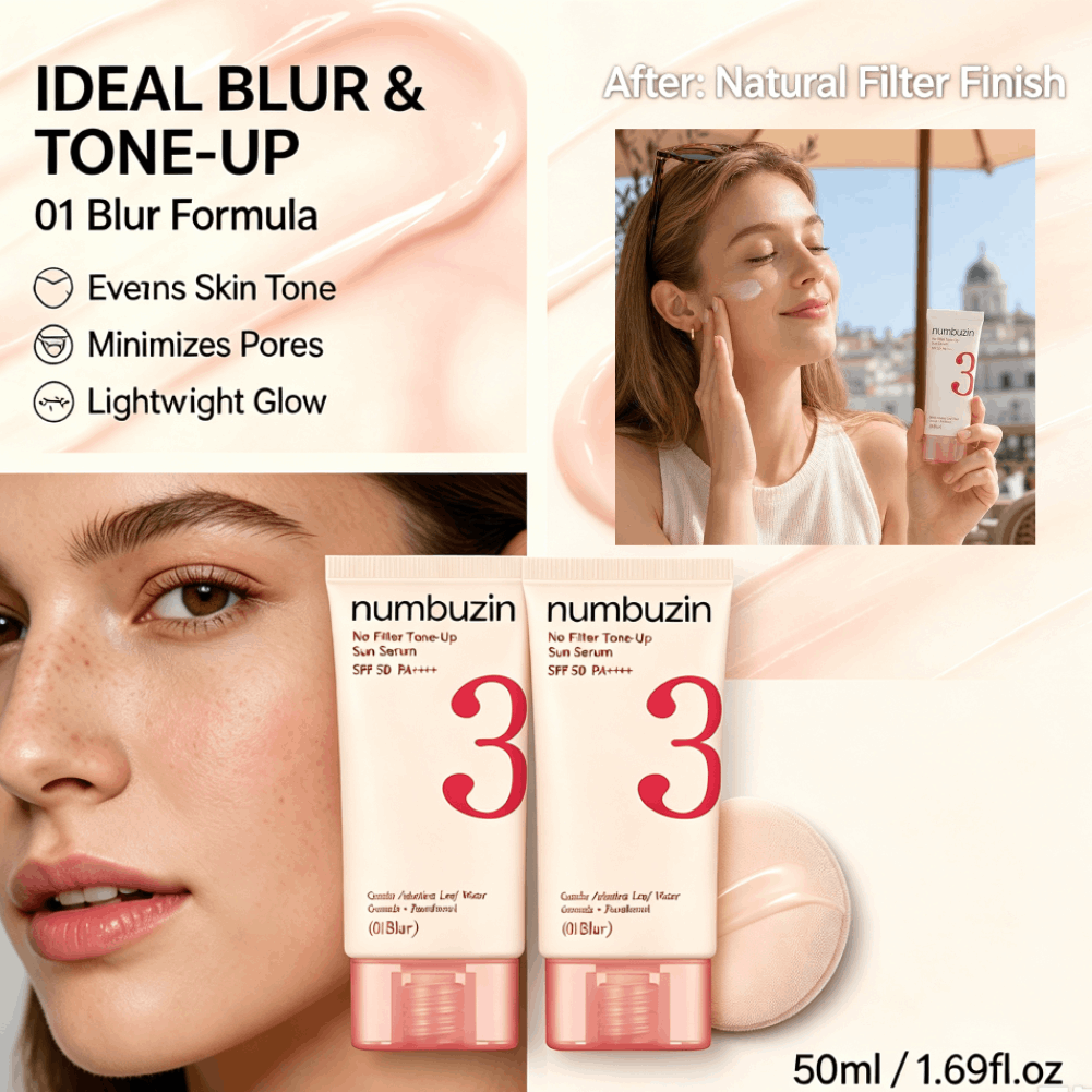 Numbuzin 3 Sun Serum SPF50+ Ce - Echinacea avis et prix