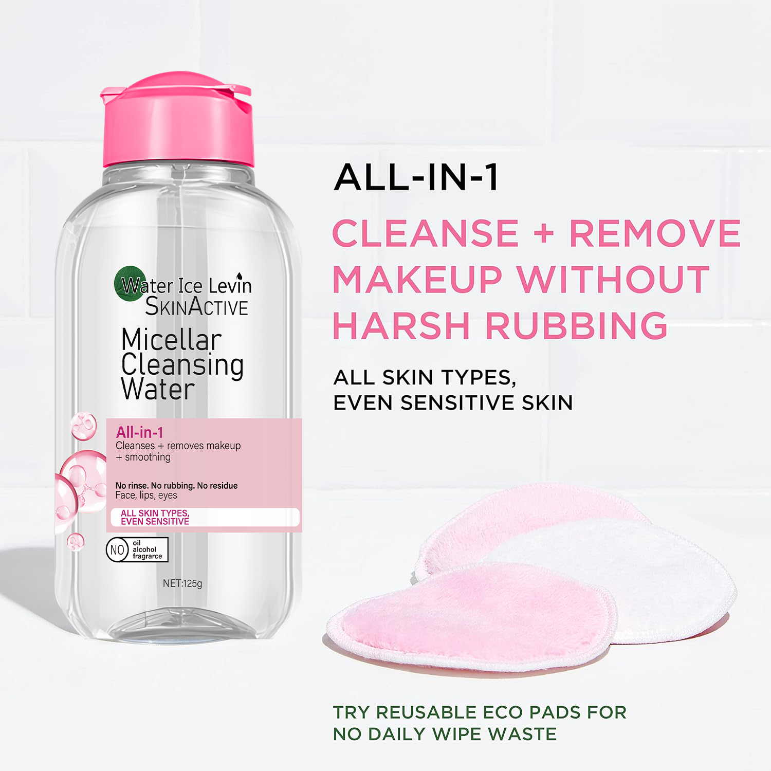 Eau micellaire Water Ice Levin - Echinacea avis et prix