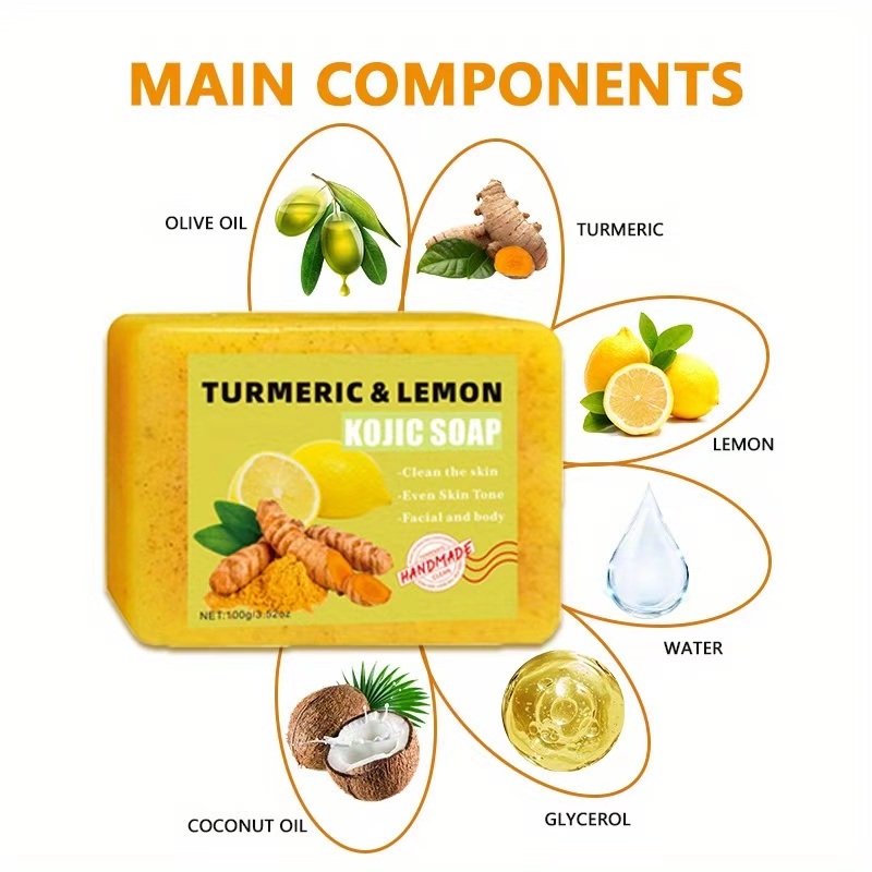 Savon à l'acide citrique au cu - Turmeric avis et prix